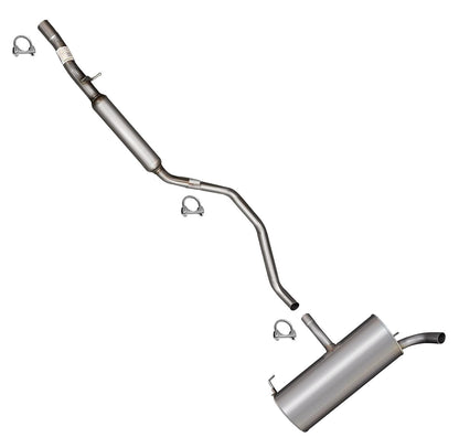 2007-2012 Dodge Caliber Resonator and Muffler - FWD