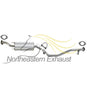 2009-2014 Nissan Murano 3.5L Exhaust Resonator Muffler Exhaust System Kit