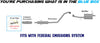 2010-2013 Kia Forte/Forte Koup 2.0L/2.4L Front Exhaust Pipe