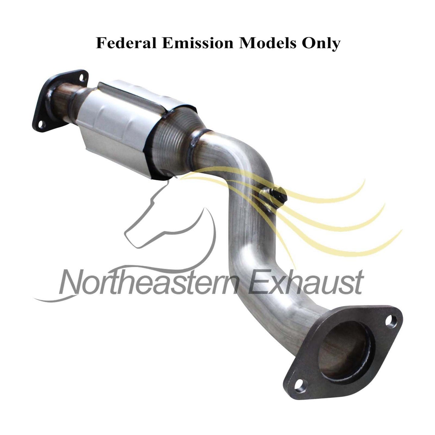 Exhaust System Kit with Catalytic Converter for 2008-2013 Nissan Rogue and 2014-2015  Rogue Select 2.5L