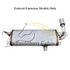 2008-2013 Nissan Rogue 2.5L and 2014-2015  Rogue Select 2.5L Exhaust System Kit with Catalytic Converter | EPA Approved