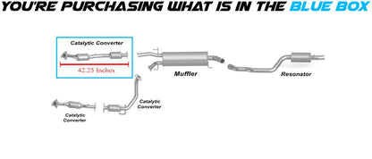 Northeastern Exhaust | EPA Approved Right Catalytic Compatible for 2010-2011 Toyota Sequoia 4.6L | 2008-2022 5.7L | 2010-2019 Tundra 4.6L | 2007-2021 5.7L | Free Gaskets Included