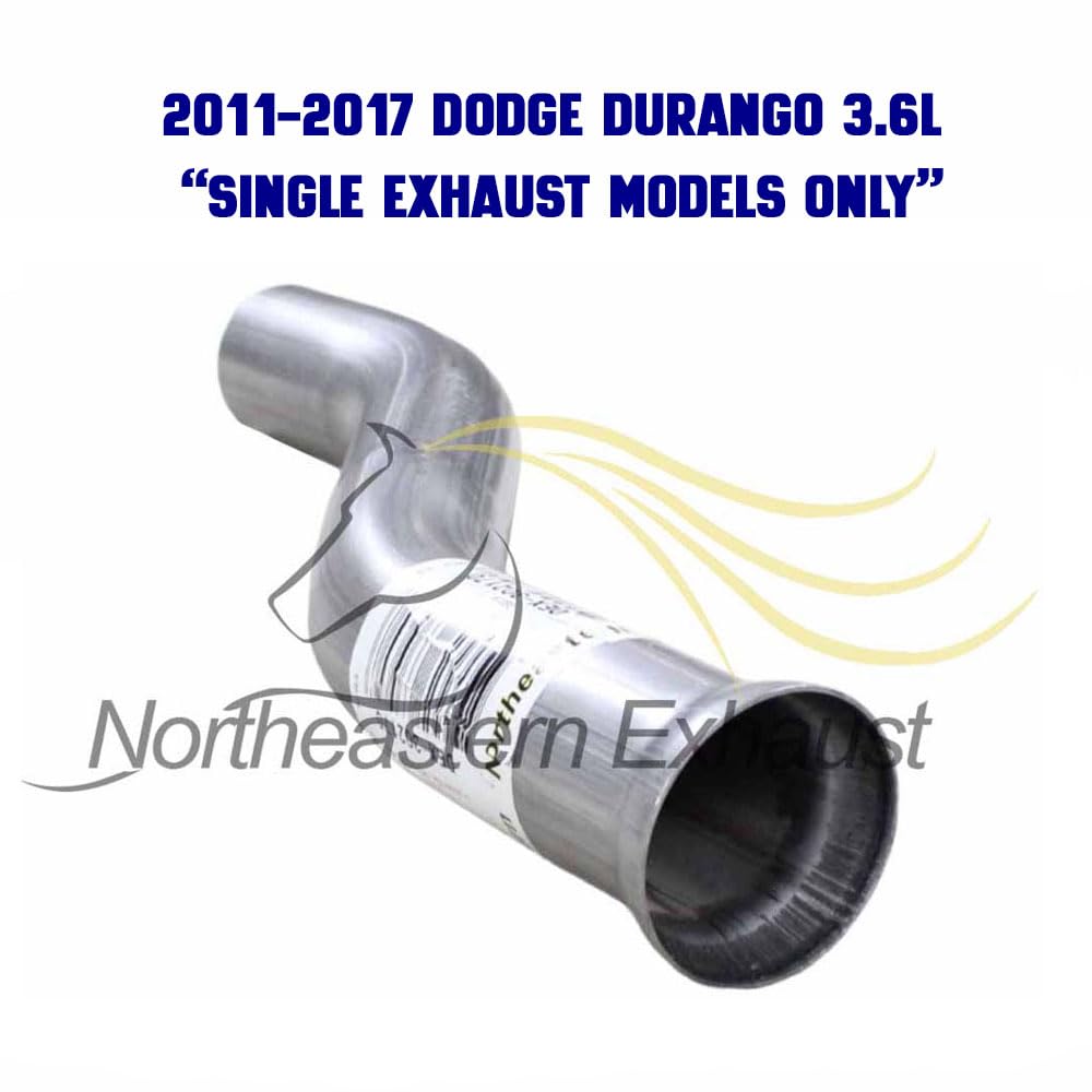 Exhaust Pipes for 2011-2018  Dodge Durango and 2011-2019 Jeep Grand Cherokee 3.6L