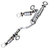 Northeastern Exhaust | Stainless Steel EPA-Approved Pair of Catalytic and Y Pipe Compatible for 2009-2017 Buick Enclave & Chevrolet Traverse | 2009-2016 GMC Acadia | Outlook 3.6L | 2017 Acadia Limited | 2009-2010 Saturn Outlook