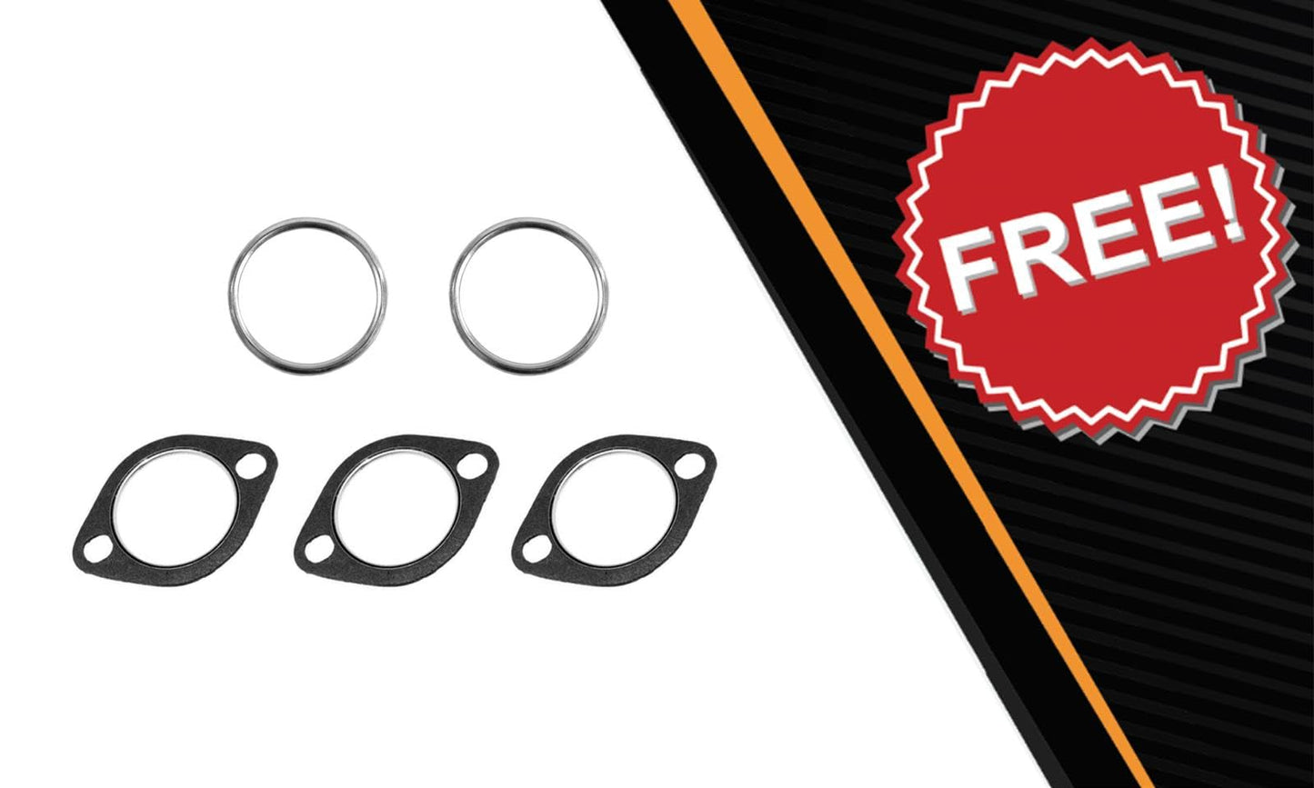 Northeastern Exhaust | Stainless Steel EPA-Approved Pair of Catalytic and Y Pipe Compatible for 2009-2017 Buick Enclave & Chevrolet Traverse | 2009-2016 GMC Acadia | Outlook 3.6L | 2017 Acadia Limited | 2009-2010 Saturn Outlook