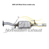2008-2010 Kia Sportage 2.0L AWD Exhaust Resonator Assembly