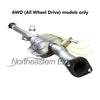 2008-2010 Kia Sportage 2.0L AWD Exhaust Resonator Assembly