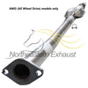 2008-2010 Kia Sportage 2.0L AWD Exhaust Resonator Assembly