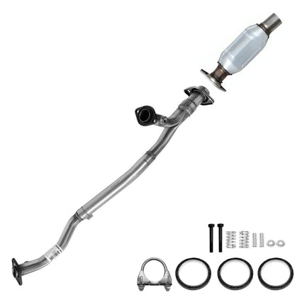 Northeastern Exhaust | Stainless Steel EPA-Approved Front Pipe, Catalytic Exhaust System Kit Compatible for 2007-2010 Toyota Sienna 3.5L | Free Gaskets, Clamp and Spring Bolt Kit Included | FWD