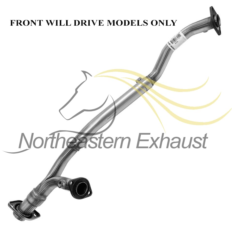 Northeastern Exhaust | Stainless Steel EPA-Approved Front Pipe, Catalytic Exhaust System Kit Compatible for 2007-2010 Toyota Sienna 3.5L | Free Gaskets, Clamp and Spring Bolt Kit Included | FWD