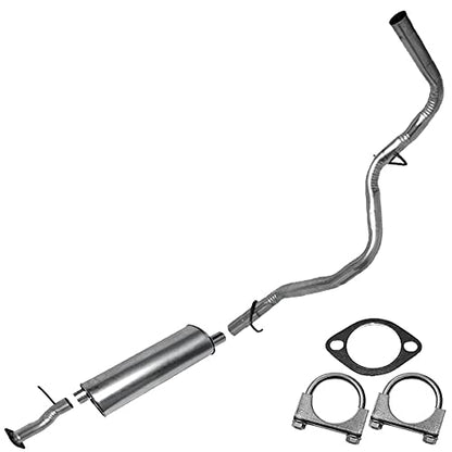 1996-1998 GMC C1500 4.3L 5.0L 117" Wheelbase Intermediate Pipe, Muffler, Tail Pipe Exhaust Kit
