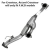 Exhaust Y Pipe for 2008–2012 Honda Accord, 2010–2011 Accord Crosstour and 2012 Crosstour 3.5L