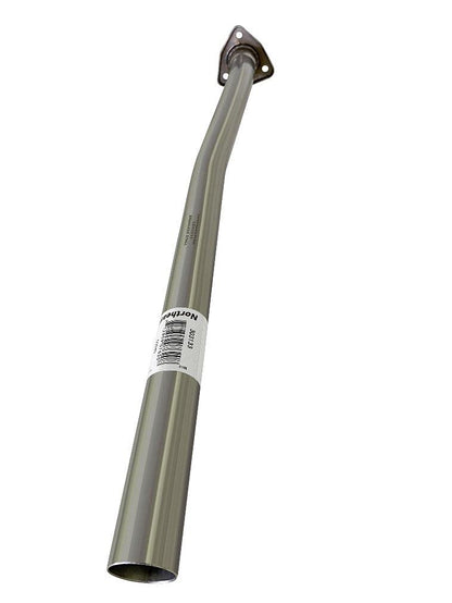 Northeastern Exhaust | Stainless Steel Intermediate Resonator Pipe Compatible for 2012-2015 Honda Civic 1.8L | Free Gakets, Clamp and Bolts and Nuts Included
