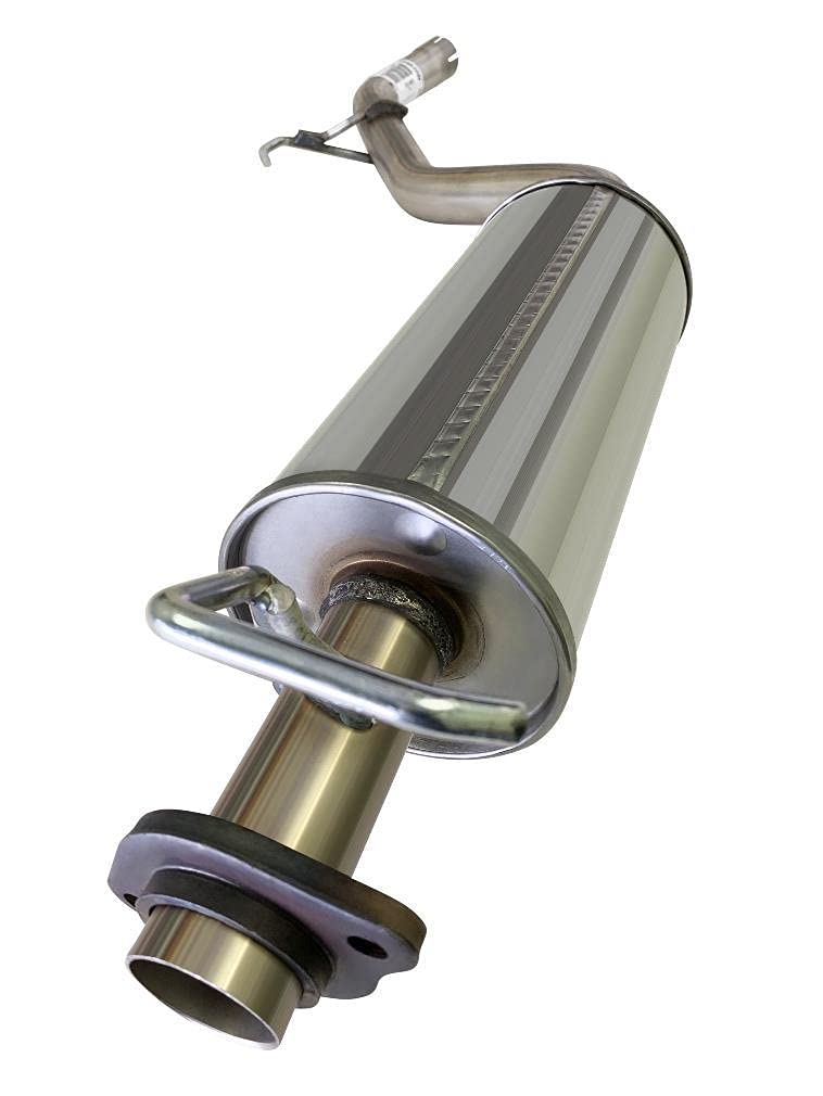 Northeastern Exhaust | Stainless Steel Intermediate Resonator Pipe Compatible for 2012-2015 Honda Civic 1.8L | Free Gakets, Clamp and Bolts and Nuts Included