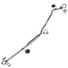 Northeastern Exhaust | Stainless Steel Exhaust Resonator Pipe Compatible for Honda CR-V 1997-2001 2.0L | Free Clamp, Gaskets, Hangers, Spring Bolt Kit, and Bolts & Nuts Included