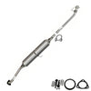 Northeastern Exhaust | Stainless Steel Exhaust Resonator Pipe Compatible for  2005-2006 Honda CRV 2.4L | Free Gaskets, Clamp, and Spring Bolt Kit Included | Automotive Replacement Part | Japan Models