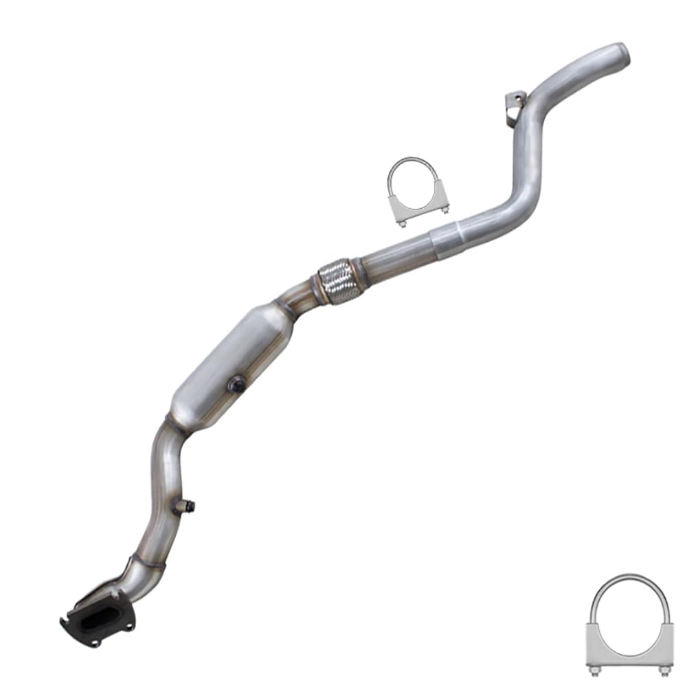 Northeastern Exhaust | EPA-Approved Left Manifold Catalytic Compatible for 2011-2012 Chrysler 300 3.6L| 2011-2012 Dodge Challenger 3.6L | 2011-2012 Charger 3.6L | Free Clamps Included