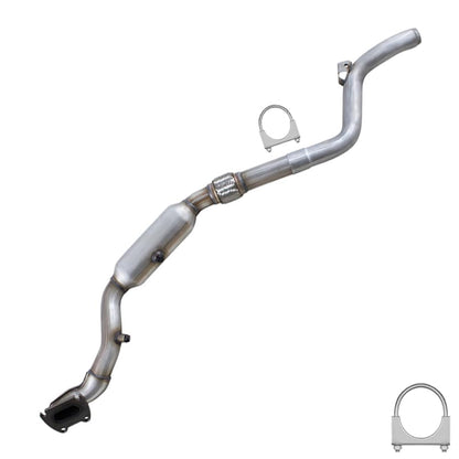 Northeastern Exhaust | EPA-Approved Left Manifold Catalytic Compatible for 2011-2012 Chrysler 300 3.6L| 2011-2012 Dodge Challenger 3.6L | 2011-2012 Charger 3.6L | Free Clamps Included
