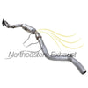 Northeastern Exhaust | EPA-Approved Left Manifold Catalytic Compatible for 2011-2012 Chrysler 300 3.6L| 2011-2012 Dodge Challenger 3.6L | 2011-2012 Charger 3.6L | Free Clamps Included