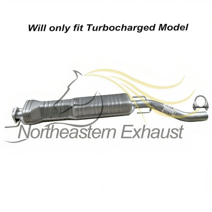 1999-2009 Saab 9-5 2.3L Exhaust Pipe and Muffler