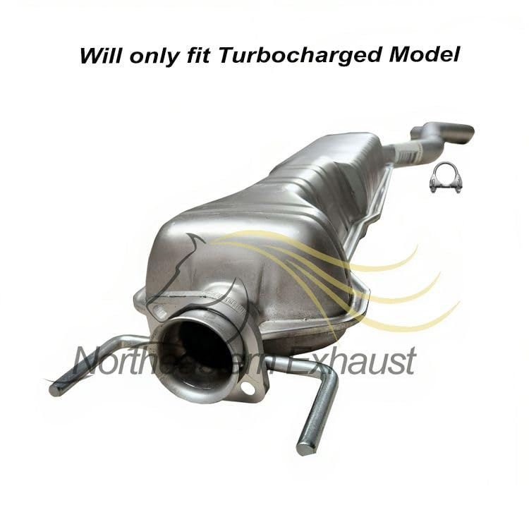 1999-2009 Saab 9-5 2.3L Exhaust Pipe and Muffler