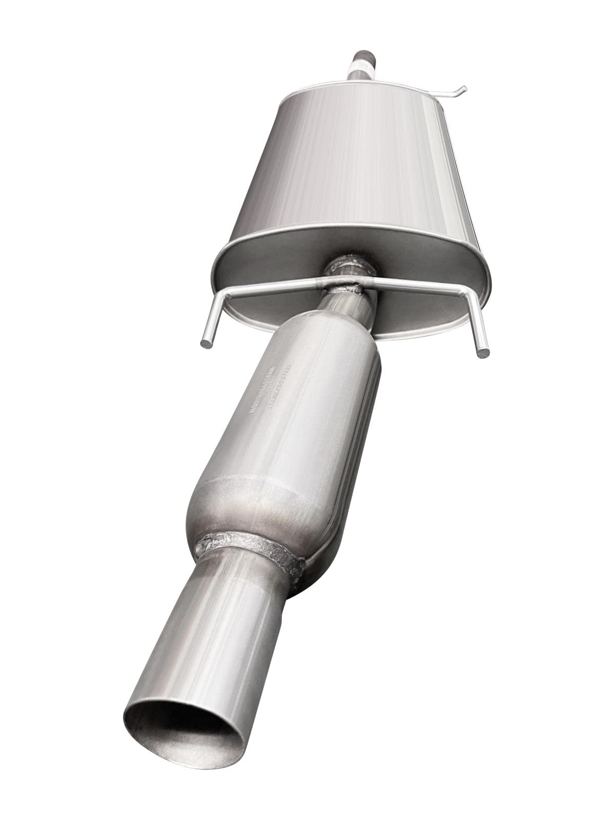 Exhaust Pipe Muffler and Resonator for 2009-2012 Ford Escape 2.5L and 2009-2011 Mazda Tribute 2.5L