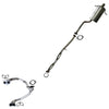 2002-2005 Saab 9-2X and Subaru Impreza 2.5L Front Pipe, Resonator and Muffler Exhaust System Kit