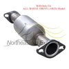 EPA Approved Catalytic and Front Pipe for 2005-2008 Hyundai Tucson and Kia Sportage 2.7L