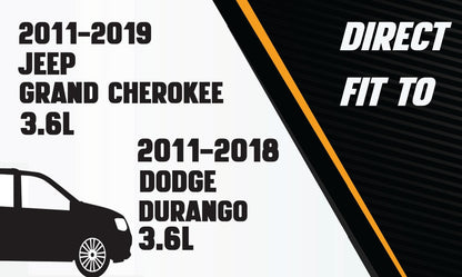 Center Muffler Exhaust  for 2011-2018 Dodge Durango and 2011-2019 Jeep Grand Cherokee 3.6L