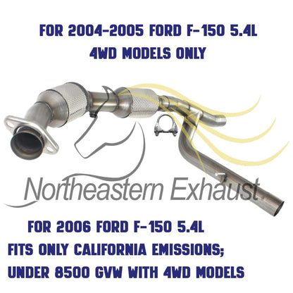 Catalytic Converter 2004-2006 Ford F-150 and 2006 Lincoln Mark LT 5.4L