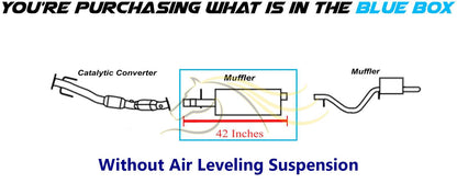 Exhaust Muffler for 2006-2007 Buick Rainier 4.2L, 2006-2009 Chevrolet Trailblazer/GMC Envoy 4.2L