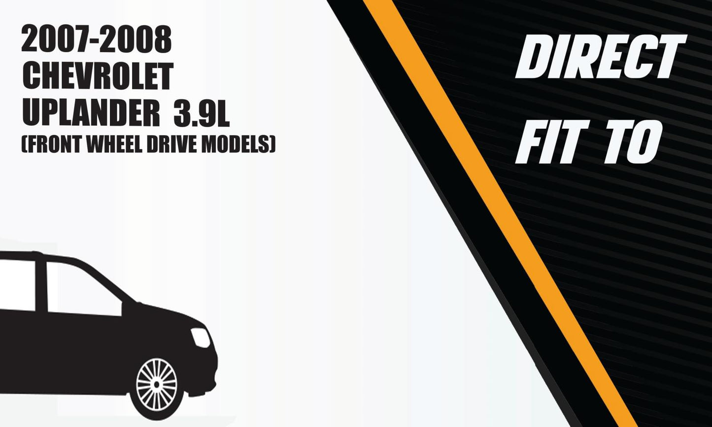 2006 Chevrolet Uplander 3.5L | 2007-2008 Uplander 3.9L | 2002-2004 Venture 3.4L | 2002-2004 Pointiac Montana 3.4L | 2007-2009 Montana 3.9L Exhaust Resonator