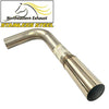 Exhaust Tail Pipe for 2008-2012 Chevrolet Malibu 2.4L, 2008-2010 Malibu 3.5L, and 2008-2009 Saturn Aura 2.4L