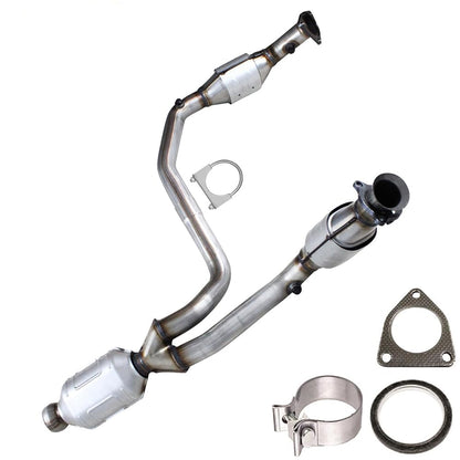 Northeastern Exhaust | EPA-Approved Exhaust Catalytic Compatible for 2009-2013 GMC Sierra 1500 4.3L 4.8L 5.3L 6.0L | 2009  Yukon 4.8L | 2009-2014 Yukon & Yukon XL 5.3L Free Clamp, Gaskets and Sleeve