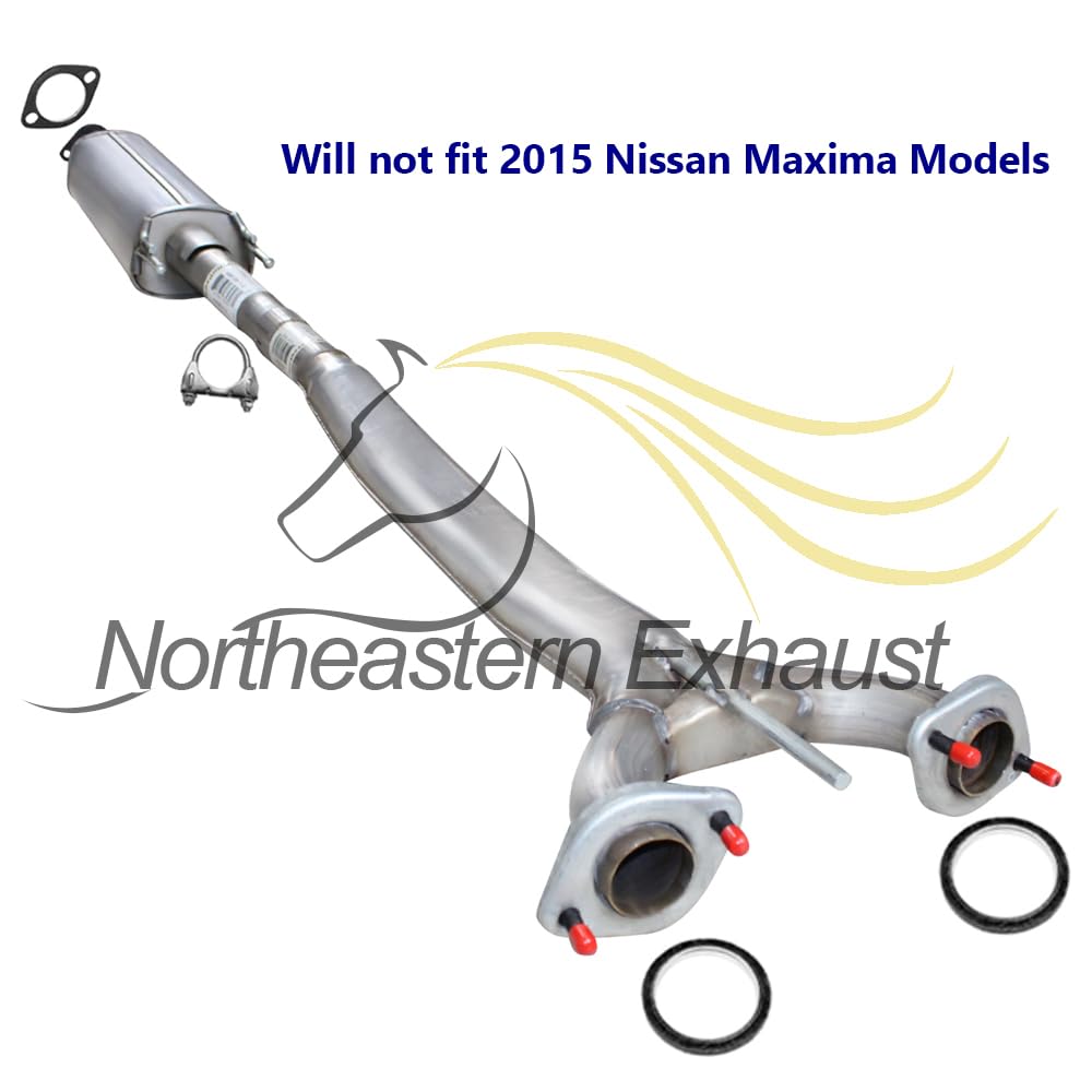 2009-2014 & 2016-2019 Nissan Maxima 3.5L Exhaust Resonator Pipe Assembly