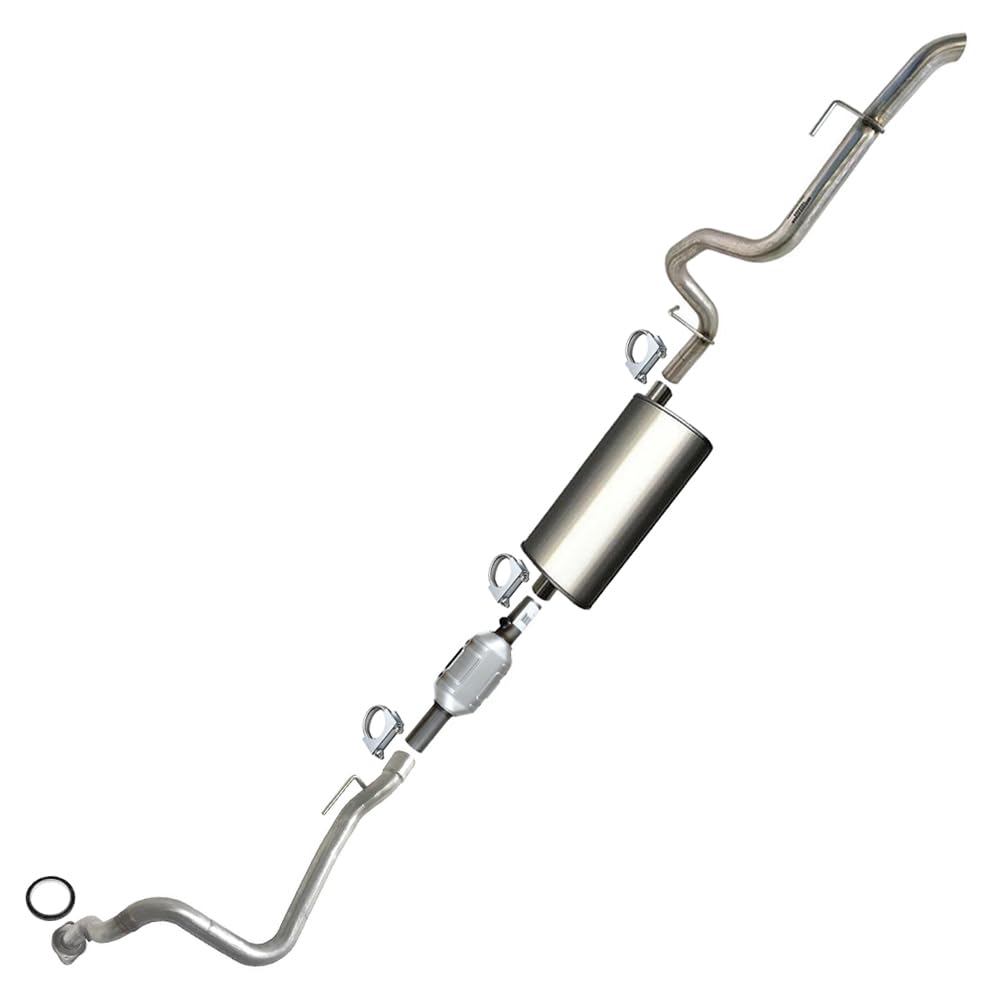 1996-1999 Jeep Cherokee 4.0L Complete Exhaust System Kit with EPA-Approved