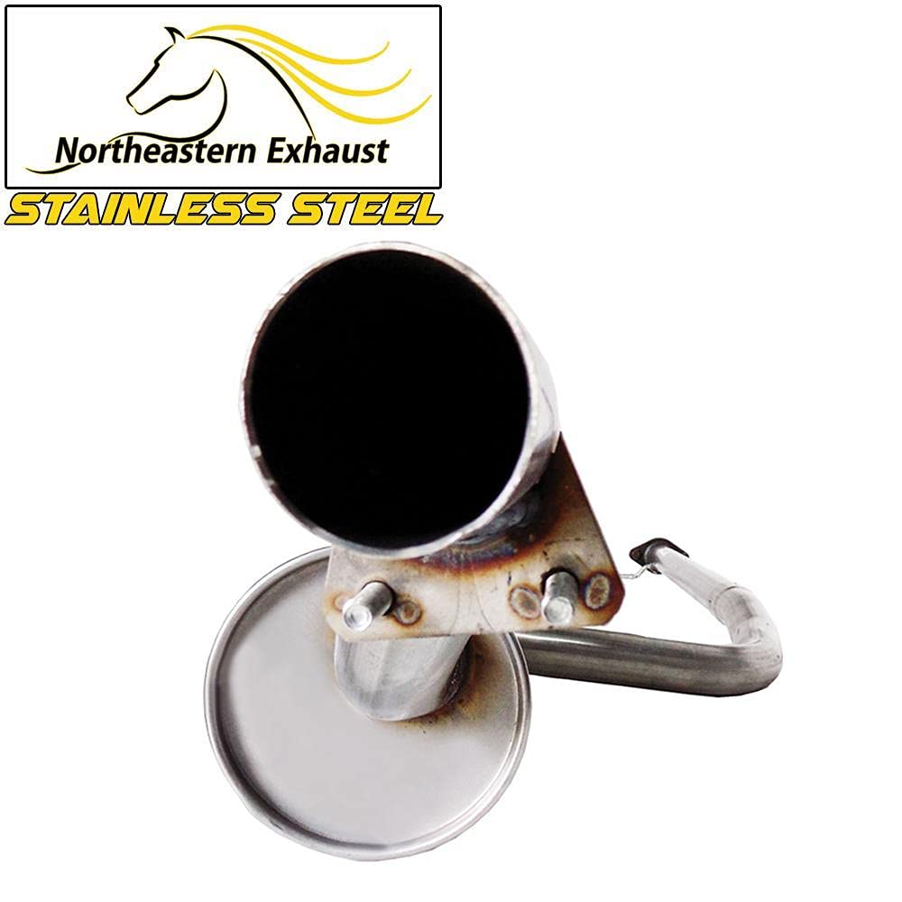 2000-2004 Ford Focus 2.0L Exhaust Resonator Pipe and Muffler