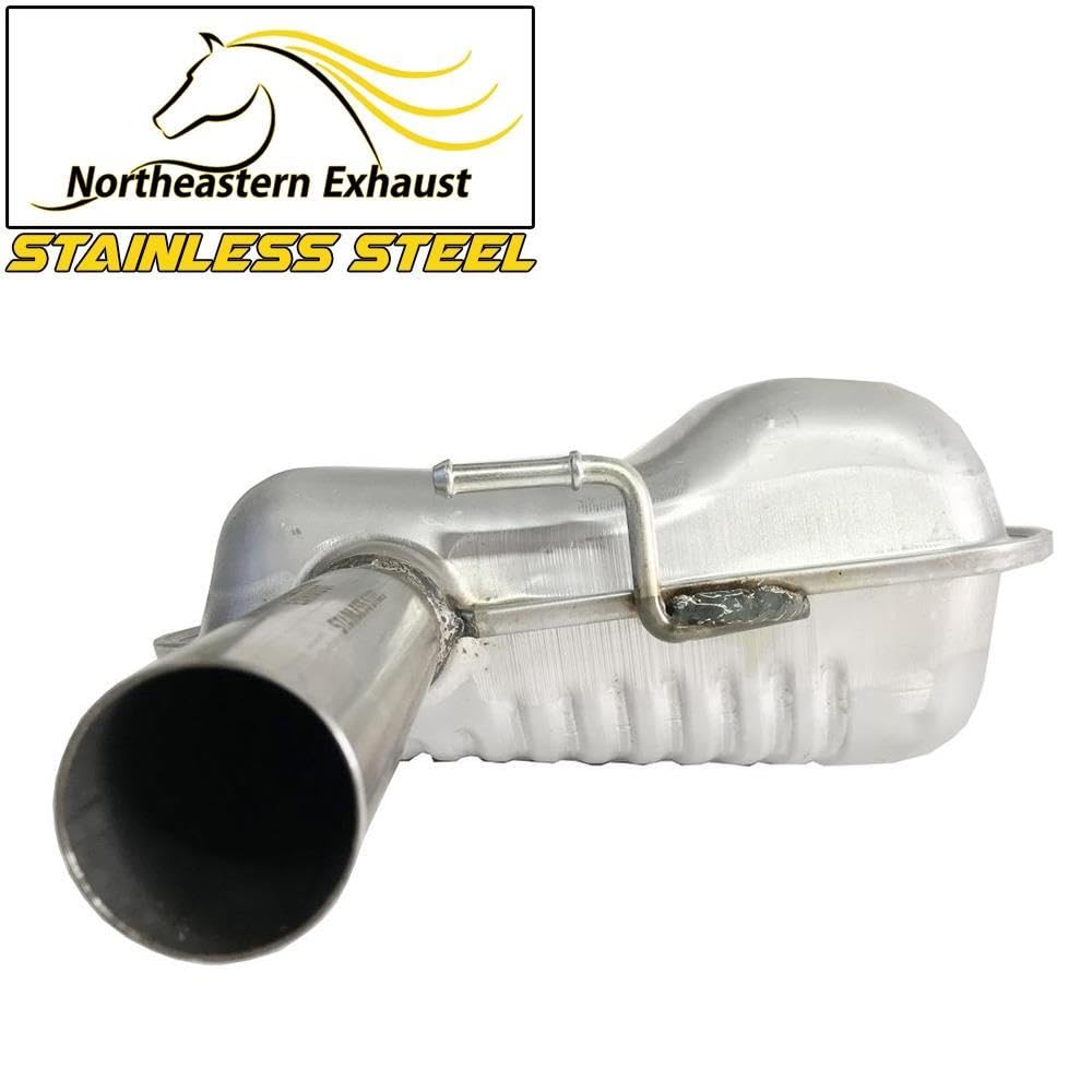 2000-2004 Ford Focus 2.0L Exhaust Resonator Pipe and Muffler