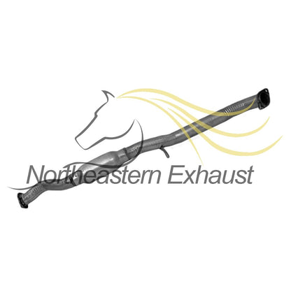 Northeastern Exhaust | Stainless Steel Resonator Pipe and Rear Muffler Exhaust System Kit Compatible for 2003-2007 Nissan 350Z 3.5L | Free Gaskets Included | Automotive Replacement Part