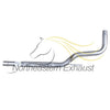 2002-2006 Nissan Altima 2.5L Exhaust Resonator Pipe and Muffler