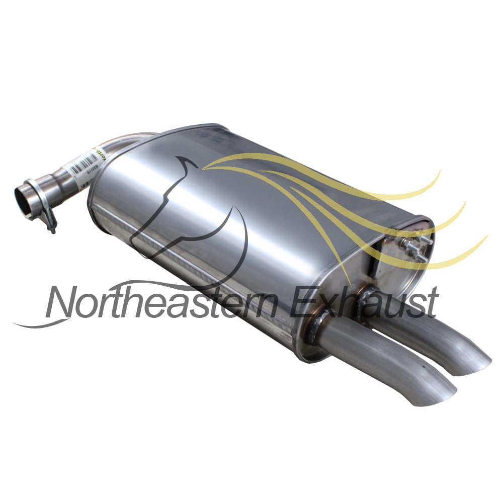 2002-2006 Nissan Altima 2.5L Exhaust Resonator Pipe and Muffler