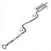1998-2000 Nissan Altima 2.4L Exhaust Resonator Pipe and Muffler