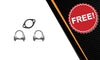 1998-2000 Nissan Altima 2.4L Exhaust Resonator Pipe and Muffler