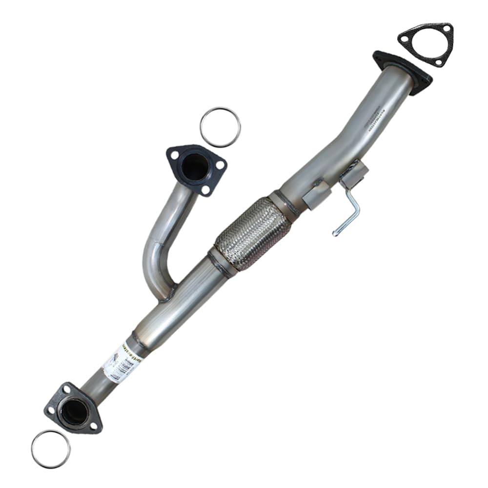 Northeastern Exhaust | Stainless Steel Front Exhaust Flex Pipe Compatible for Honda Odyssey 2005-2010 3.5L | Free Gaskets Included | Automotive Replacement Part