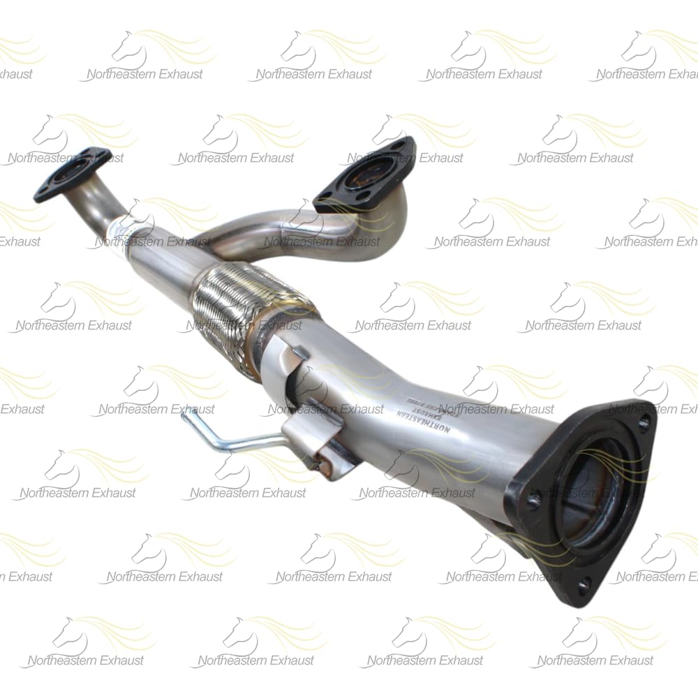 Northeastern Exhaust | Stainless Steel Front Exhaust Flex Pipe Compatible for Honda Odyssey 2005-2010 3.5L | Free Gaskets Included | Automotive Replacement Part