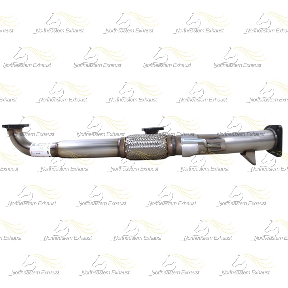 Northeastern Exhaust | Stainless Steel Front Exhaust Flex Pipe Compatible for Honda Odyssey 2005-2010 3.5L | Free Gaskets Included | Automotive Replacement Part