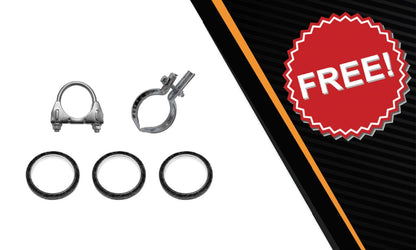 1998-2006 Toyota Land Cruiser 4.7L and Lexus LX470 4.7L Intermediate Pipe, Muffler and Resonator