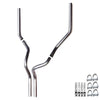 1987-2002 Chevrolet Silverado/C/K 1500 and 2500 Dual 2.5'' Mandrel-Bent Exhaust Pipe Kit for Gas Models