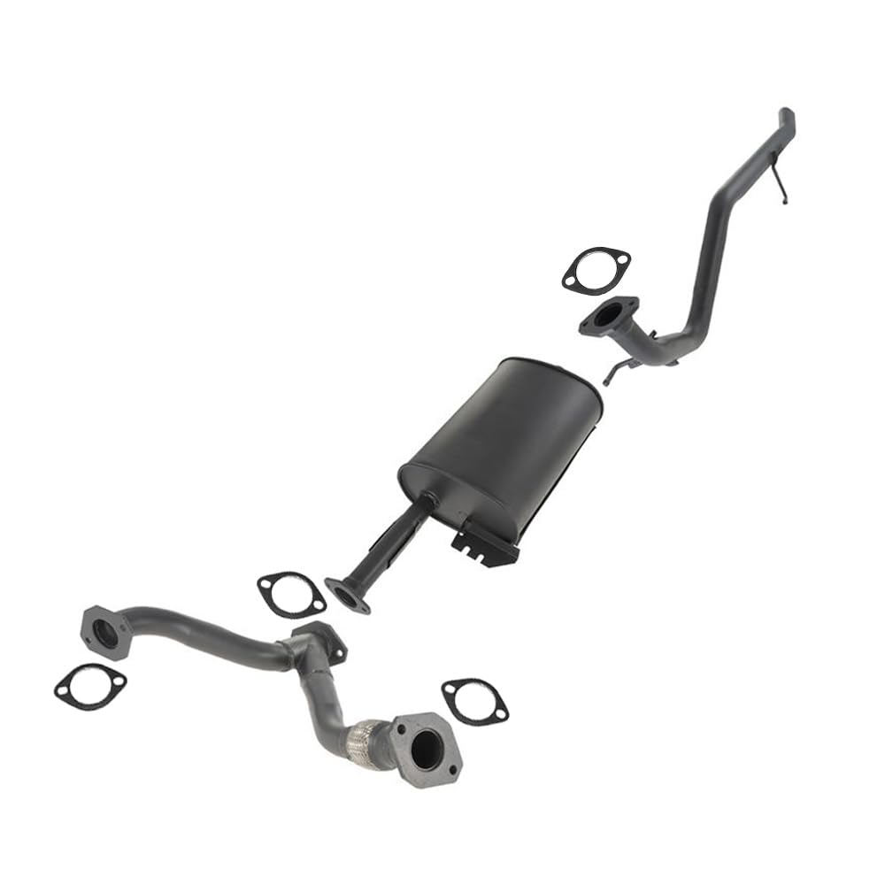 Cat-back Exhaust System for 1998-2004 Isuzu Rodeo/Axiom and Honda Passport 3.2L 3.5L
