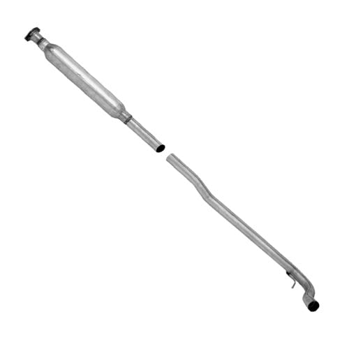 2003-2007 Volvo V70 and XC70 2.5L Exhaust Resonator Pipe and Muffler